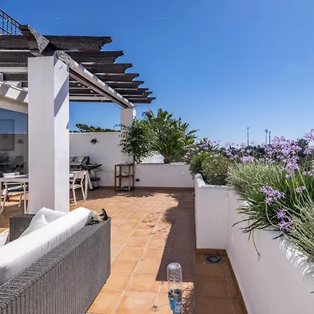 公寓 Penthouse In Marbella, Seaview, Jacuzzi *